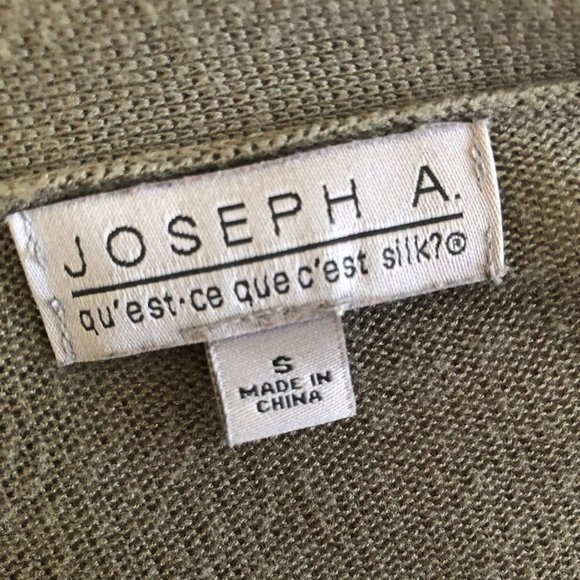 Joseph A Green Longline Cardigan - Picture 4 of 4